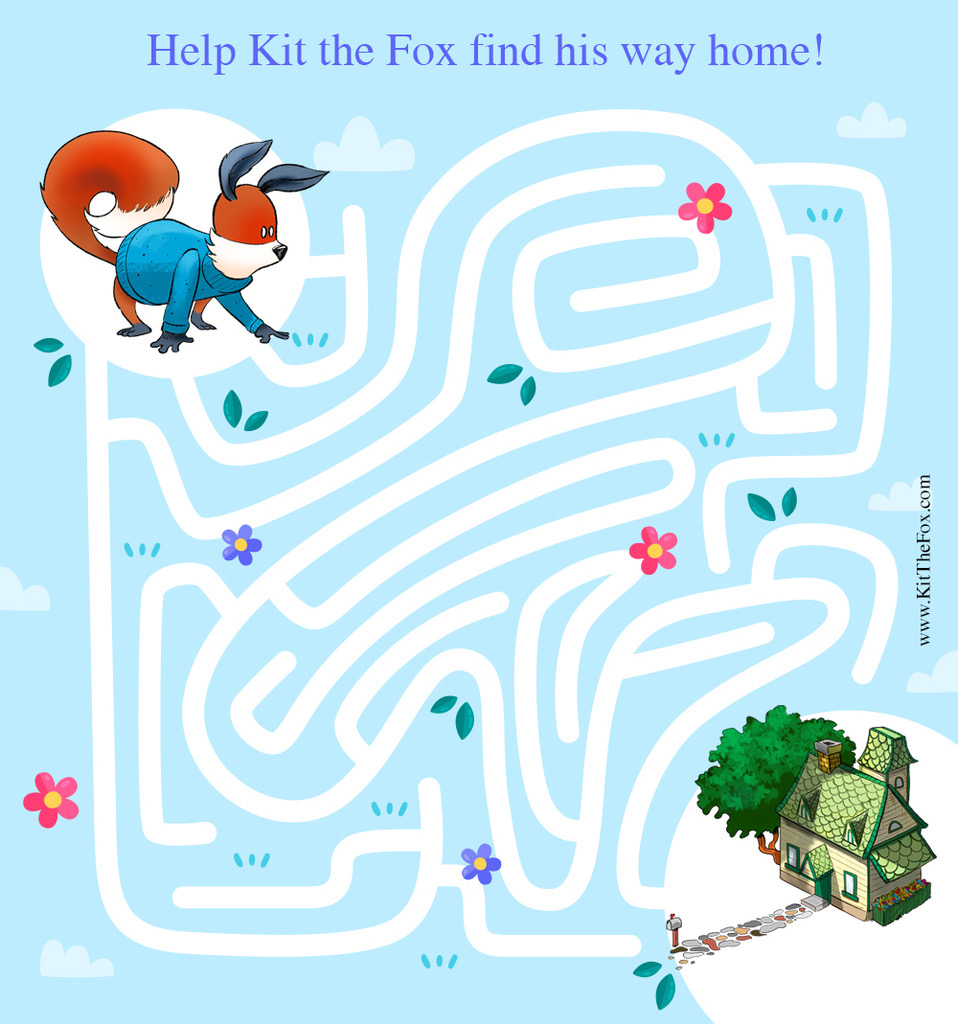 Help Kit find his way home!